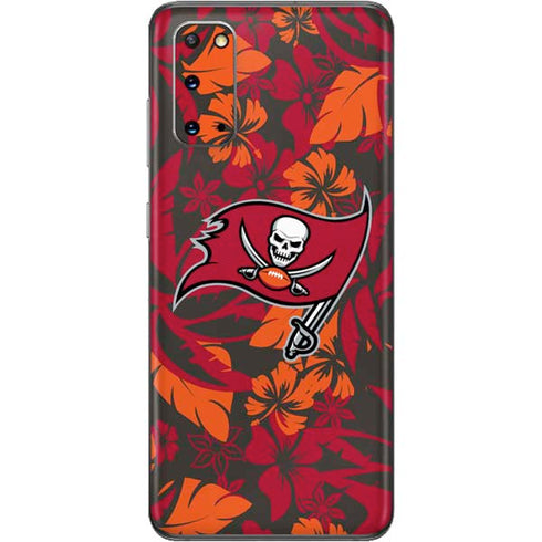 NFL Tampa Bay Buccaneers Tropical Print Galaxy S20 Skin