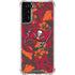 NFL Tampa Bay Buccaneers Tropical Print Galaxy S21 FE Clear Case