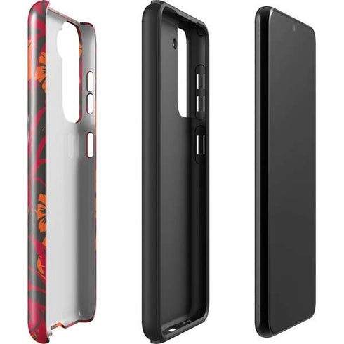 NFL Tampa Bay Buccaneers Tropical Print Galaxy S22 Plus Pro Case
