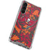 NFL Tampa Bay Buccaneers Tropical Print Galaxy S23 Plus Clear Case