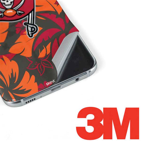 NFL Tampa Bay Buccaneers Tropical Print Galaxy S8 Plus Skin