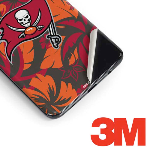 NFL Tampa Bay Buccaneers Tropical Print Galaxy S9 Plus Skin