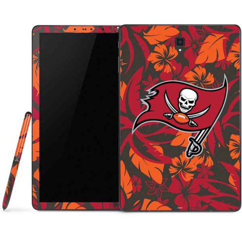 NFL Tampa Bay Buccaneers Tropical Print Samsung Galaxy Tab Skin