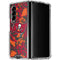 NFL Tampa Bay Buccaneers Tropical Print Galaxy Z Fold4 5G Clear Case