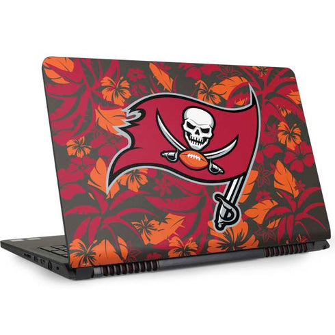 NFL Tampa Bay Buccaneers Tropical Print Dell Inspiron Skin