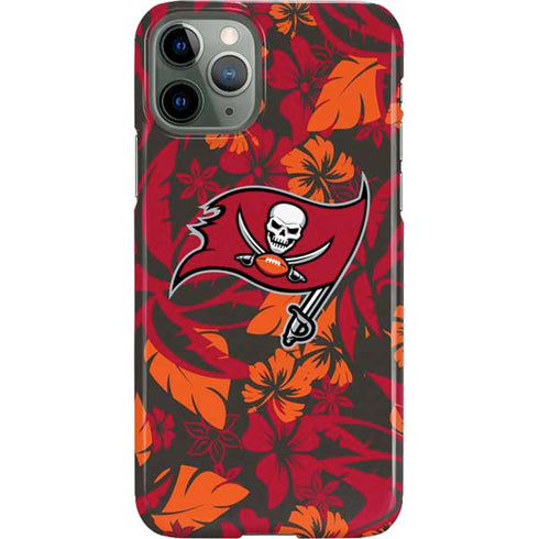 NFL Tampa Bay Buccaneers Tropical Print iPhone 11 Pro Lite Case