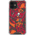 NFL Tampa Bay Buccaneers Tropical Print iPhone 12 Clear Case