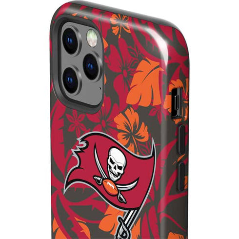 NFL Tampa Bay Buccaneers Tropical Print iPhone 12 Pro Max Impact Case