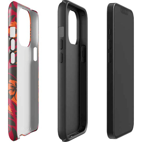 NFL Tampa Bay Buccaneers Tropical Print iPhone 13 Pro Impact Case