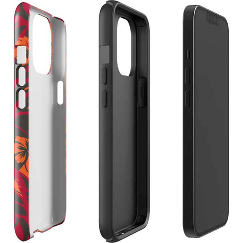 NFL Tampa Bay Buccaneers Tropical Print iPhone 13 Pro Max Impact Case