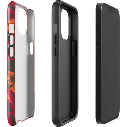 NFL Tampa Bay Buccaneers Tropical Print iPhone 14 Plus Impact Case
