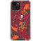 NFL Tampa Bay Buccaneers Tropical Print iPhone 14 Plus Clear Case
