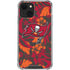 NFL Tampa Bay Buccaneers Tropical Print iPhone 14 Plus Clear Case