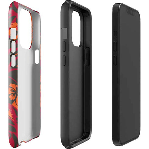 NFL Tampa Bay Buccaneers Tropical Print iPhone 14 Pro Impact Case