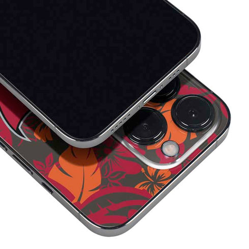 NFL Tampa Bay Buccaneers Tropical Print iPhone 14 Pro Skin
