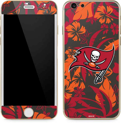 NFL Tampa Bay Buccaneers Tropical Print iPhone 6/6s Skin