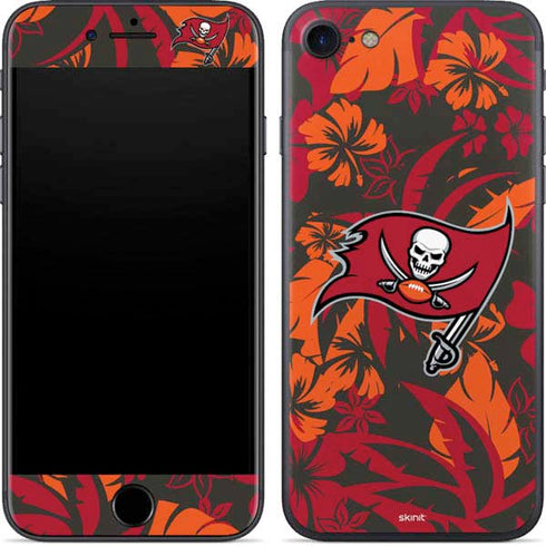 NFL Tampa Bay Buccaneers Tropical Print iPhone SE (2nd & 3rd Gen) Skin