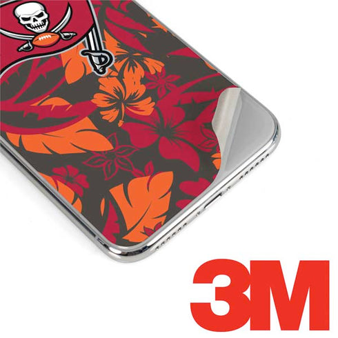 NFL Tampa Bay Buccaneers Tropical Print iPhone XS Max Skin