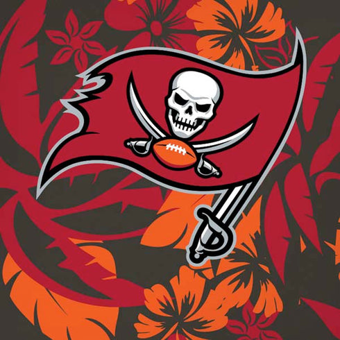 NFL Tampa Bay Buccaneers Tropical Print iPhone XS Max Skin