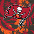 NFL Tampa Bay Buccaneers Tropical Print iPhone XS Skin