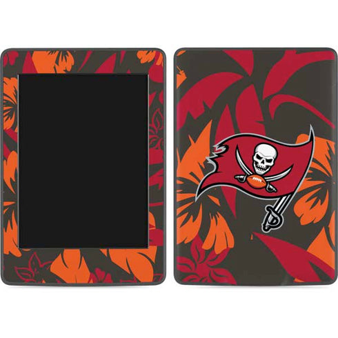 NFL Tampa Bay Buccaneers Tropical Print Amazon Kindle Skin