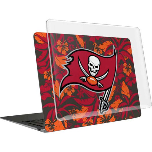 NFL Tampa Bay Buccaneers Tropical Print MacBook Air 15in (2023-2025) Case plus Skin