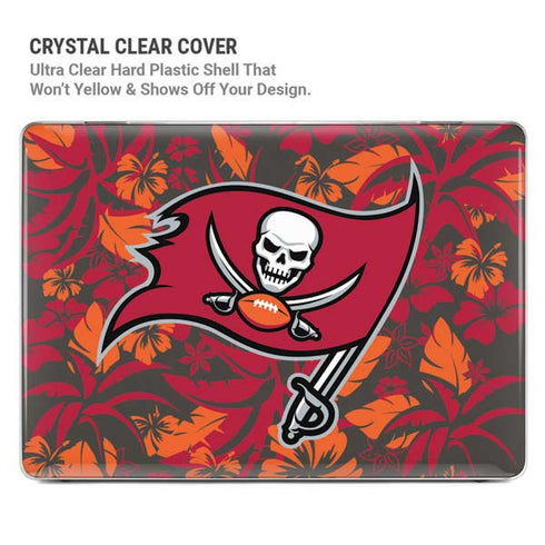 NFL Tampa Bay Buccaneers Tropical Print MacBook Air 15in (2023-2025) Case plus Skin