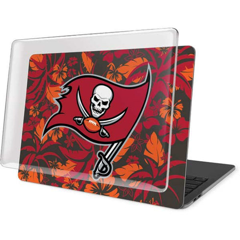 NFL Tampa Bay Buccaneers Tropical Print MacBook Pro 13in (2020) Case plus Skin