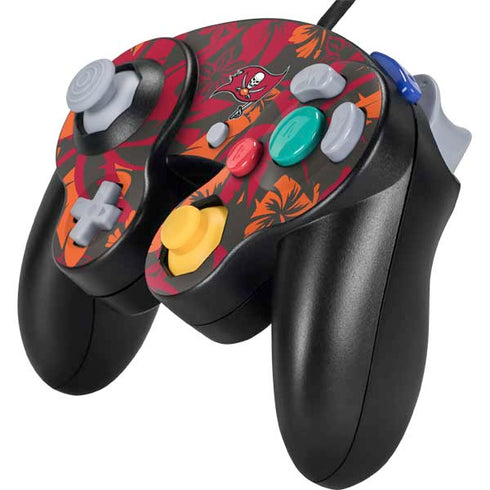 NFL Tampa Bay Buccaneers Tropical Print Nintendo GameCube Controller Skin