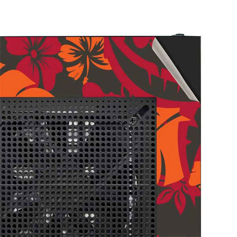 NFL Tampa Bay Buccaneers Tropical Print NZXT H510 Compact ATX Mid-Tower Case Skin
