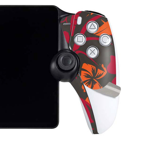 NFL Tampa Bay Buccaneers Tropical Print PlayStation Portal Remote Player Skin