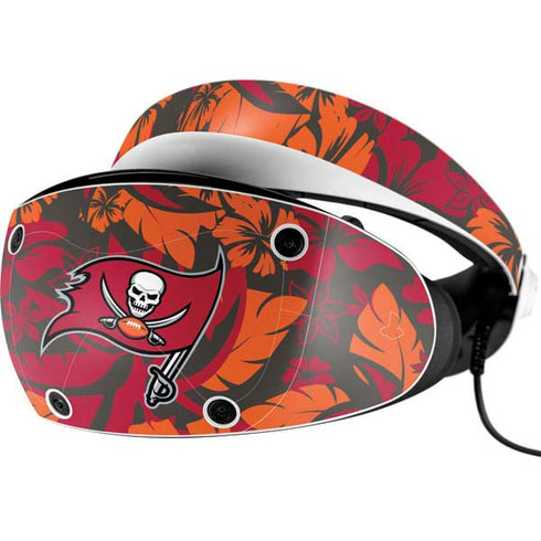 NFL Tampa Bay Buccaneers Tropical Print PlayStation VR2 Skin
