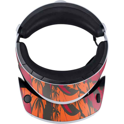 NFL Tampa Bay Buccaneers Tropical Print PlayStation VR2 Skin