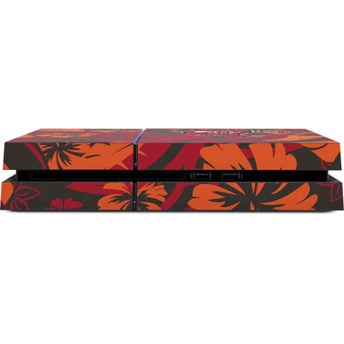 NFL Tampa Bay Buccaneers Tropical Print PS4 Console Skin