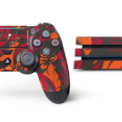 NFL Tampa Bay Buccaneers Tropical Print PS4 Pro Bundle Skin