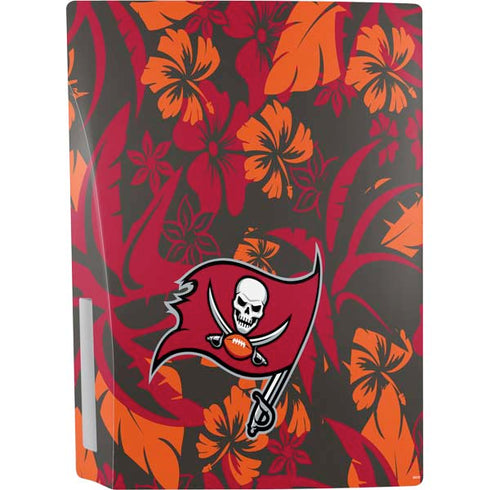 NFL Tampa Bay Buccaneers Tropical Print PS5 Console Skin