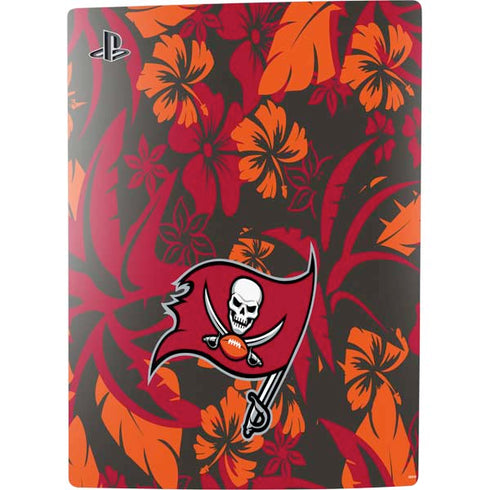 NFL Tampa Bay Buccaneers Tropical Print PS5 Digital Edition Console Skin