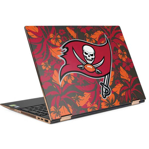NFL Tampa Bay Buccaneers Tropical Print HP Spectre Skin