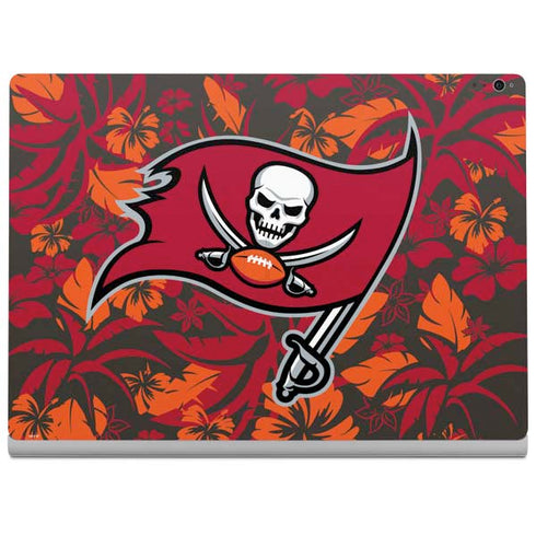 NFL Tampa Bay Buccaneers Tropical Print Surface Book 2 15in Skin