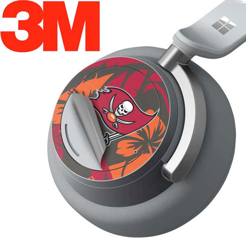 NFL Tampa Bay Buccaneers Tropical Print Surface Headphones Skin