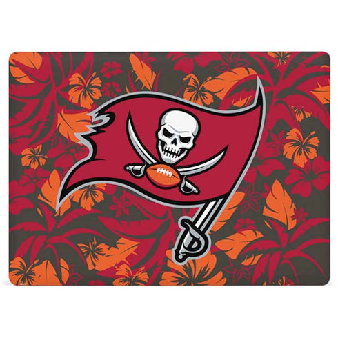 NFL Tampa Bay Buccaneers Tropical Print Surface Laptop 2 Skin