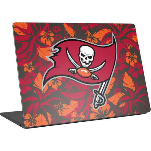 NFL Tampa Bay Buccaneers Tropical Print Surface Laptop 4 15in Skin