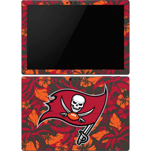 NFL Tampa Bay Buccaneers Tropical Print Surface Pro 6 Skin