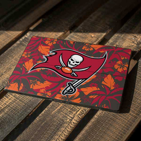 NFL Tampa Bay Buccaneers Tropical Print Surface Pro 6 Skin