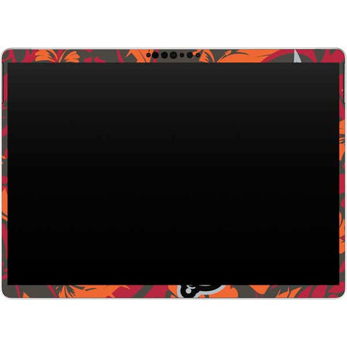 NFL Tampa Bay Buccaneers Tropical Print Surface Pro 8 Skin