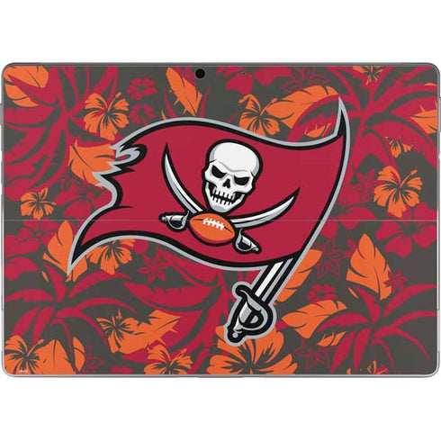 NFL Tampa Bay Buccaneers Tropical Print Surface Pro 9 Skin