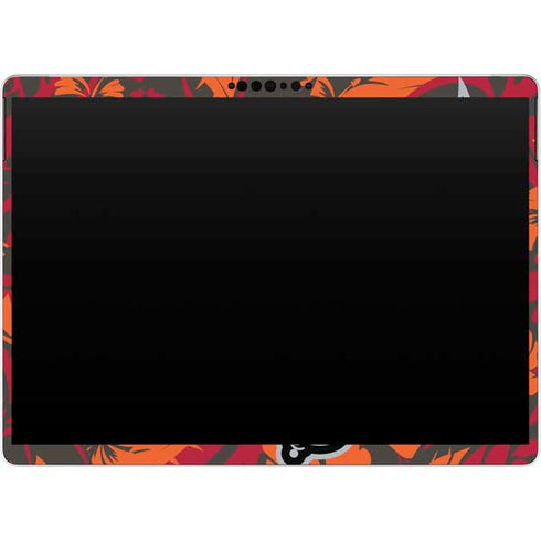 NFL Tampa Bay Buccaneers Tropical Print Surface Pro 9 Skin