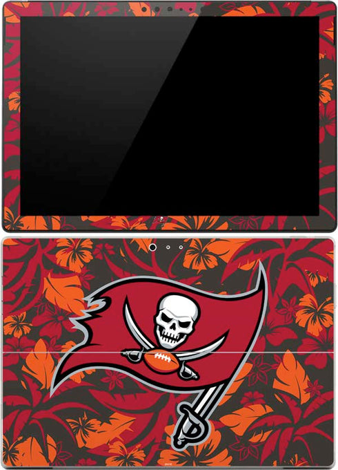 NFL Tampa Bay Buccaneers Tropical Print Surface Pro (2017) Skin
