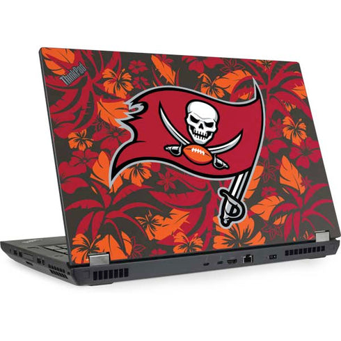 NFL Tampa Bay Buccaneers Tropical Print Lenovo ThinkPad Skin