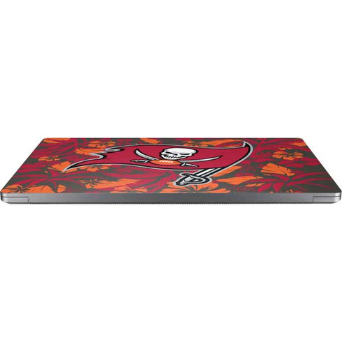 NFL Tampa Bay Buccaneers Tropical Print Universal Laptop 12in (9.8 x 6.8in) Skin